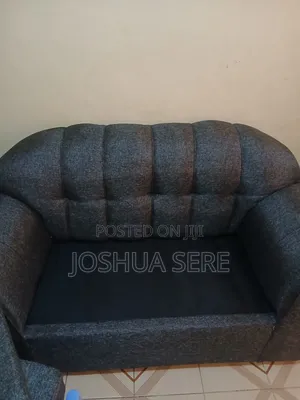 ​ URGENT SALE: Ultra-Comfy Dark Grey 2-Seater Sofa / Loveseat 
​