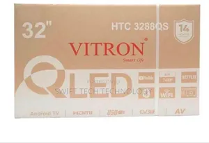 Vitron 32"inch QLED TV Bluetooth TV Smart Android 14.0