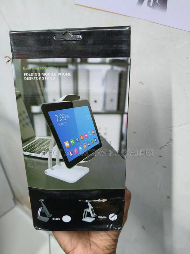 Multi-Angle Metallic Mobile Tablet Stand - thumbnail 2