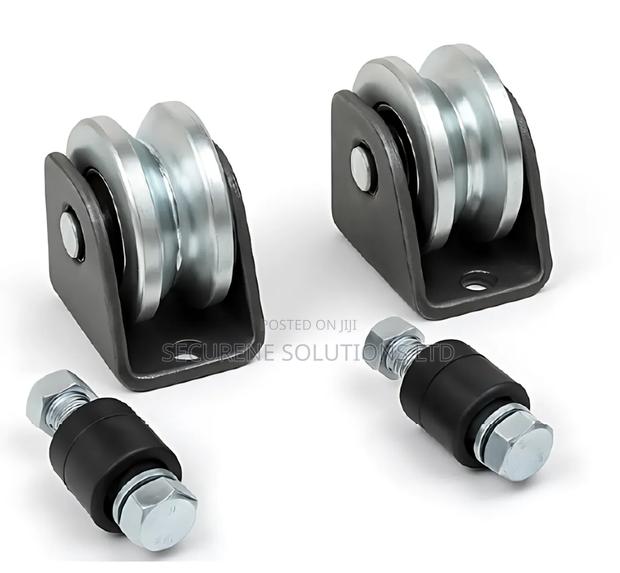 800kg Heavy-Duty Sliding Gate Roller Wheel (With Bracket - main view