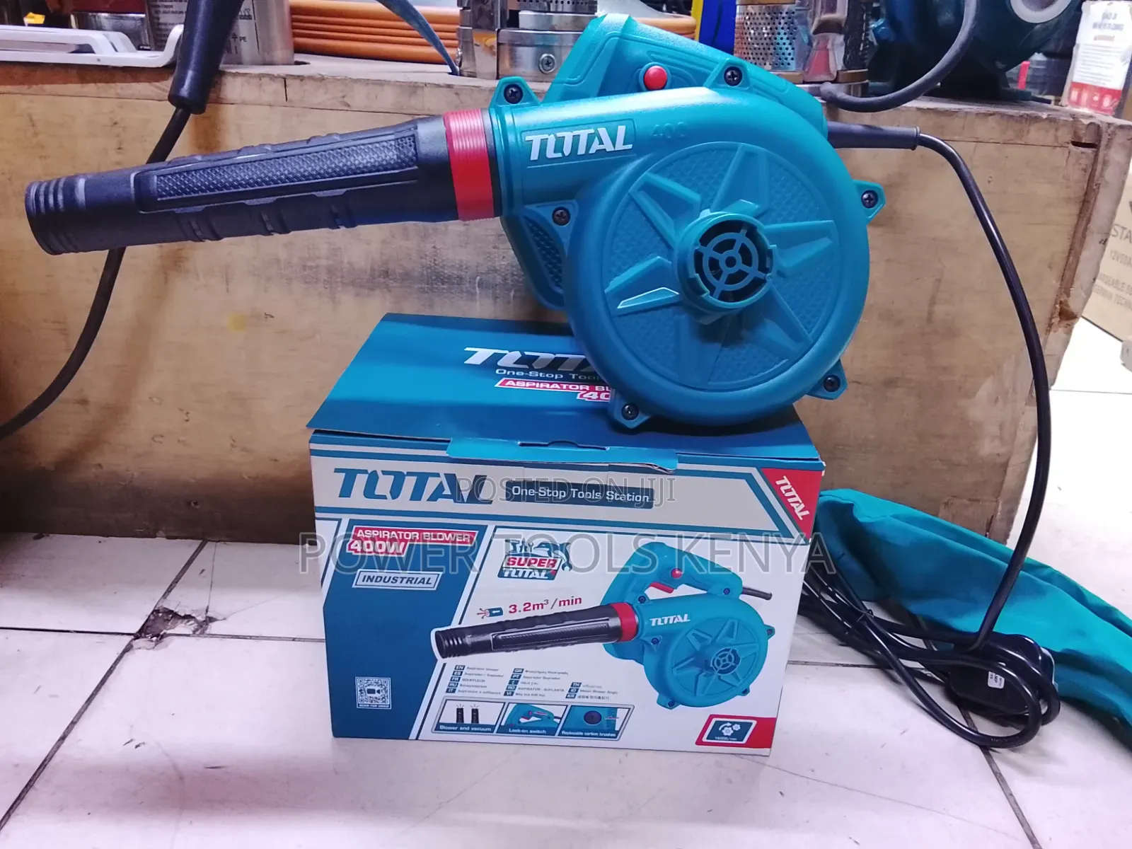 TOTAL 400W Electric Air Blower (Dust Blower).