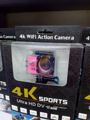 Waterproof Action Camera With WiFi 170° Wide Angle Lens