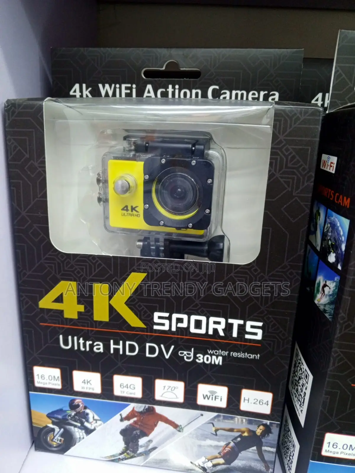 Ultra HD Sports Camera 30M Waterproof for Adventure