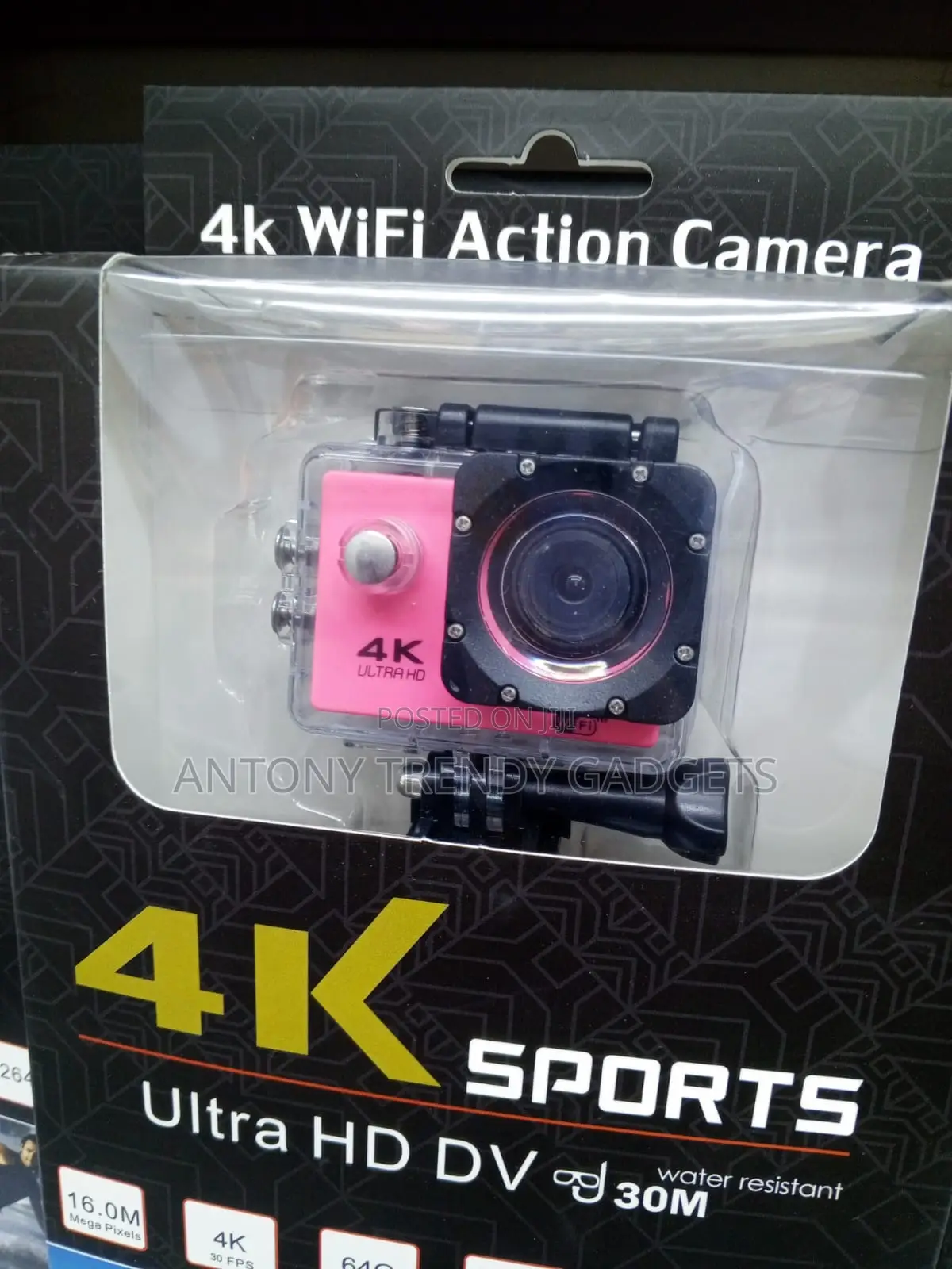Ultra HD Sports Camera 30M Waterproof for Adventure