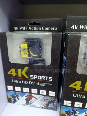 16MP WiFi Action Camera With Waterproof Diving Case