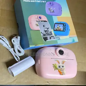 Photo and Print Children Camera 1080p Vintage Selfie Timer Mode