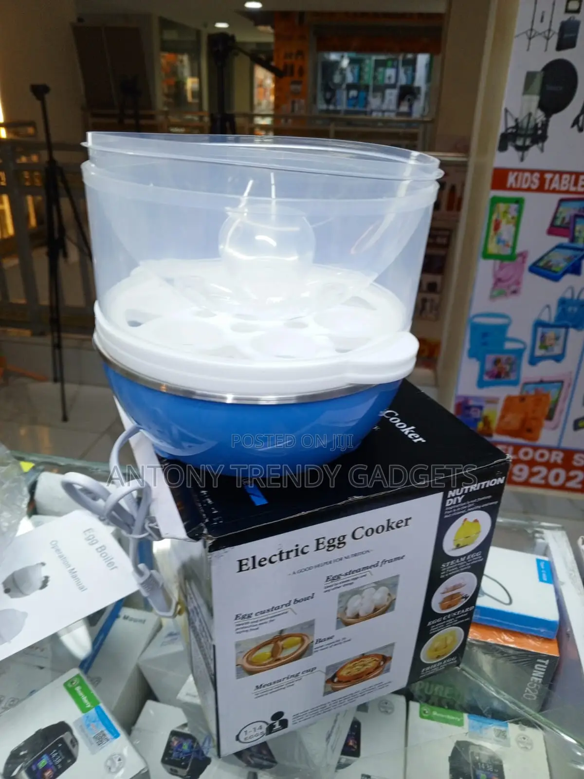 14 Egg Electric Egg Cooker Double Layer 350W Steamer