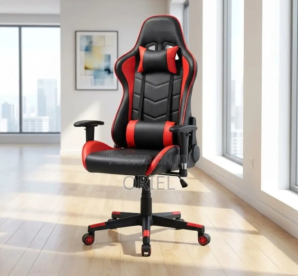 Gaming Chair : Height Adjustable Ergonomic Office Gaming Chair
