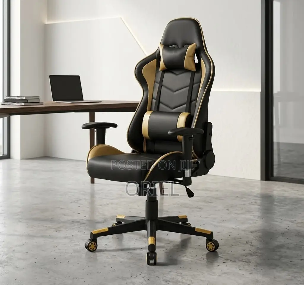 Gaming Chair : Height Adjustable Ergonomic Office Gaming Chair