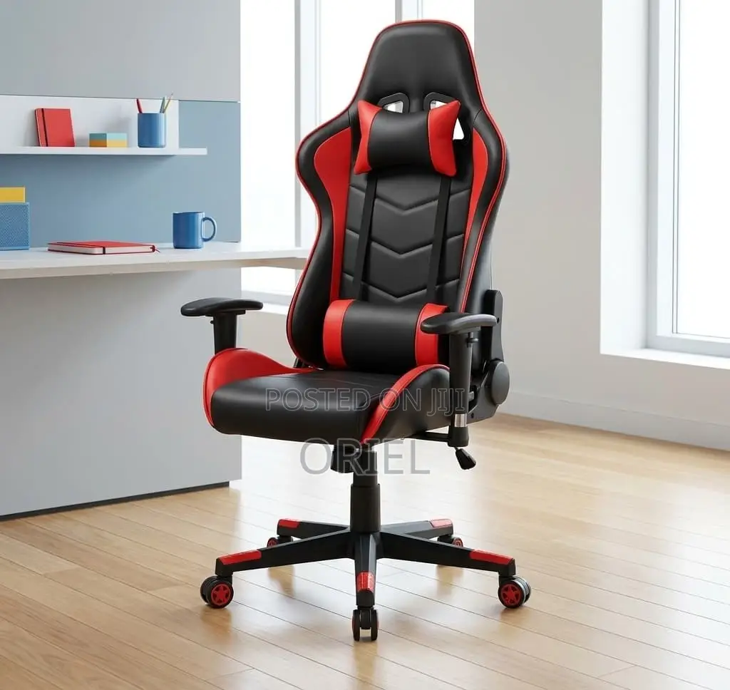 Gaming Chair : Height Adjustable Ergonomic Office Gaming Chair