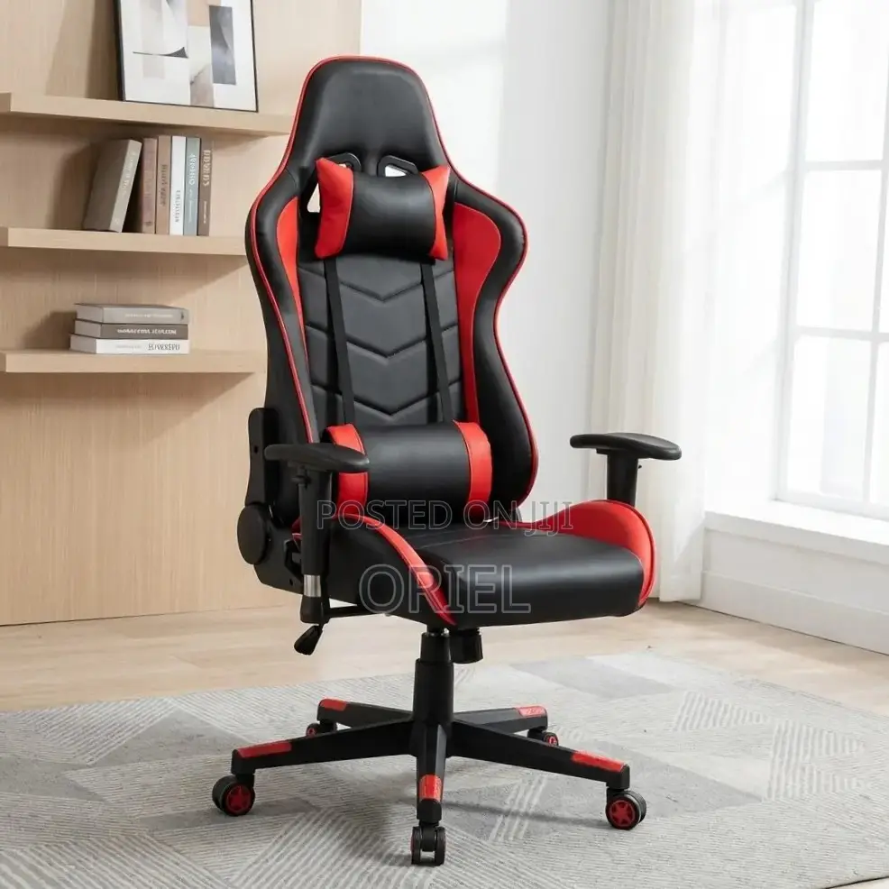 Gaming Chair : Height Adjustable Ergonomic Office Gaming Chair