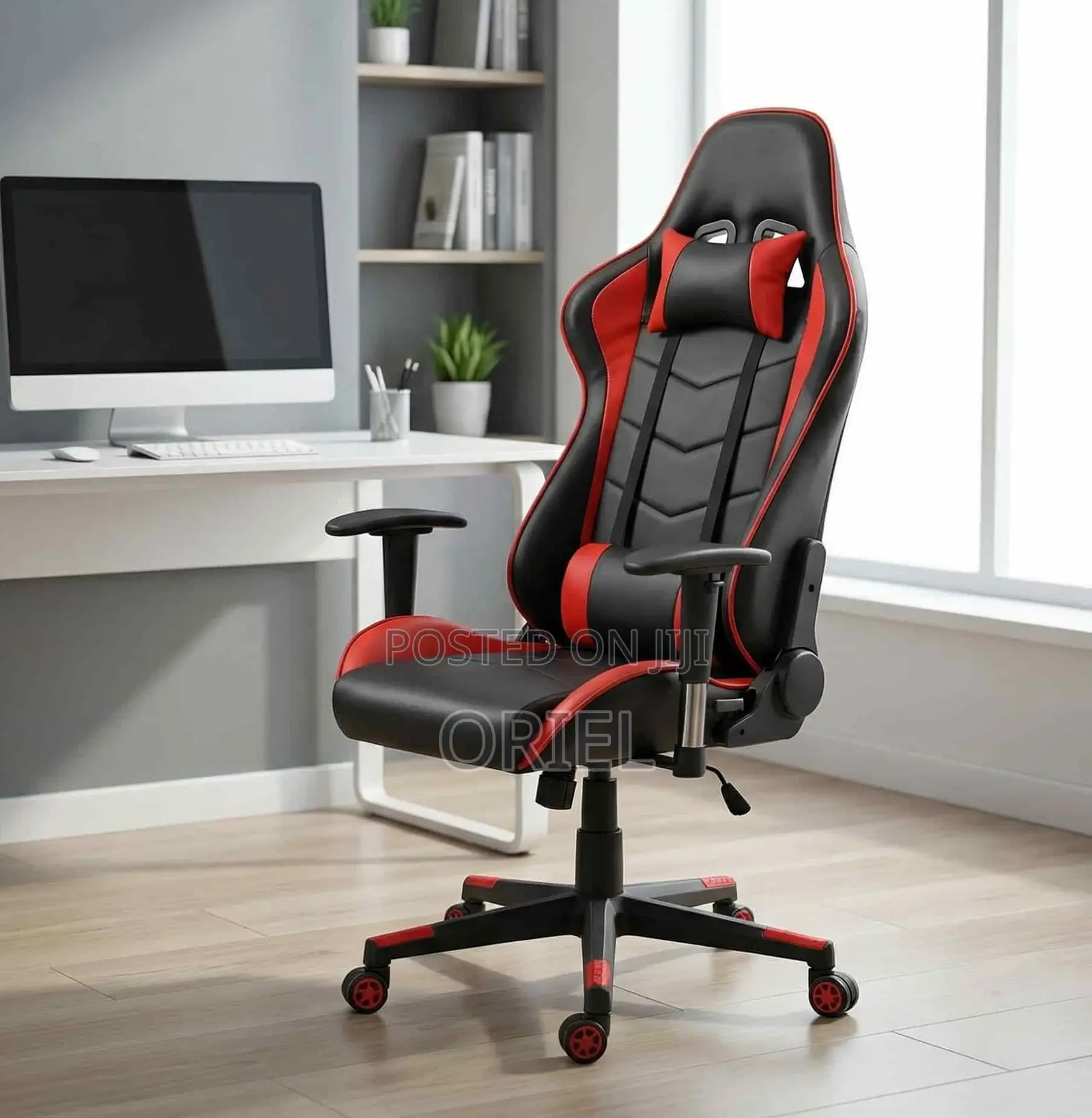Gaming Chair : Height Adjustable Ergonomic Office Gaming Chair