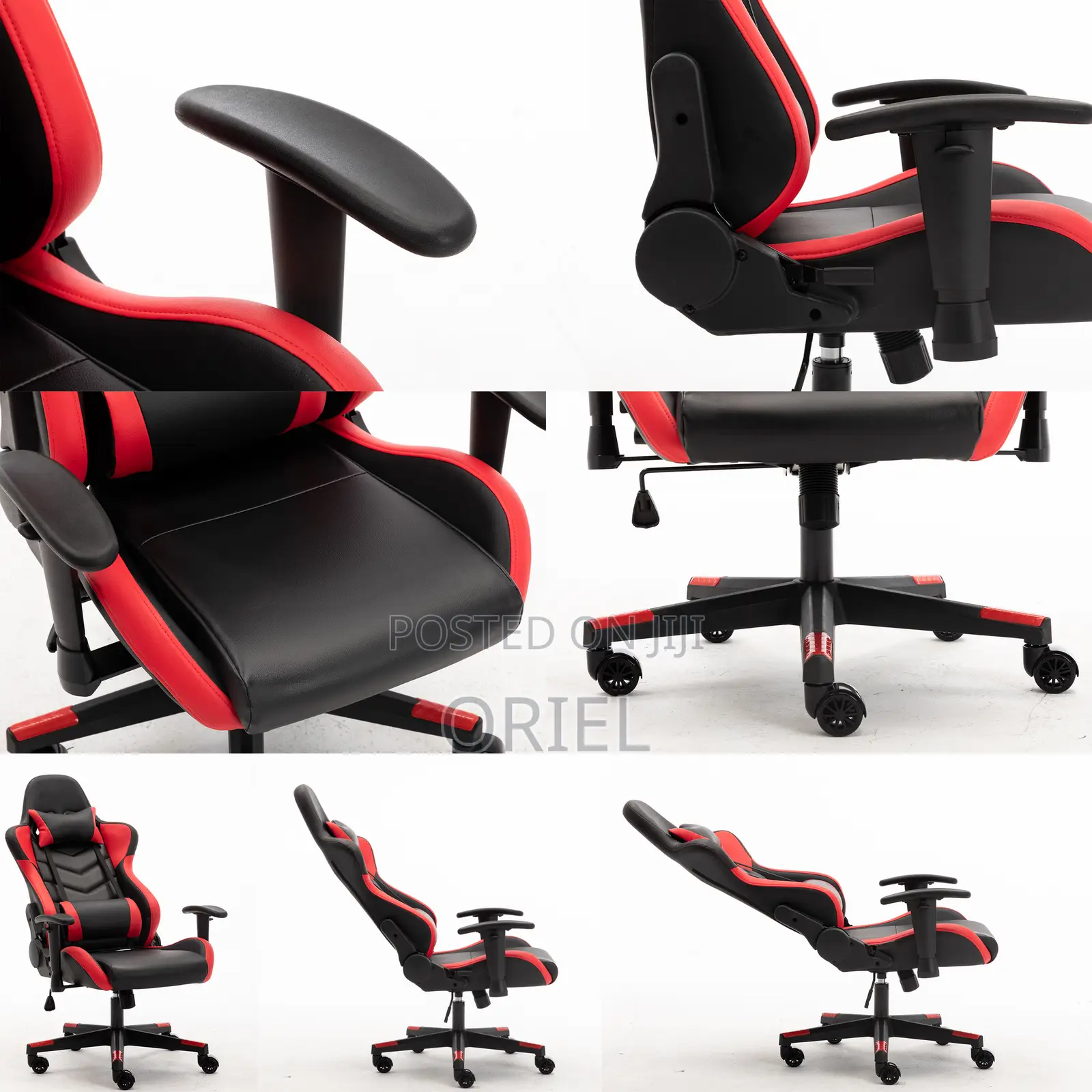 Gaming Chair : Height Adjustable Ergonomic Office Gaming Chair