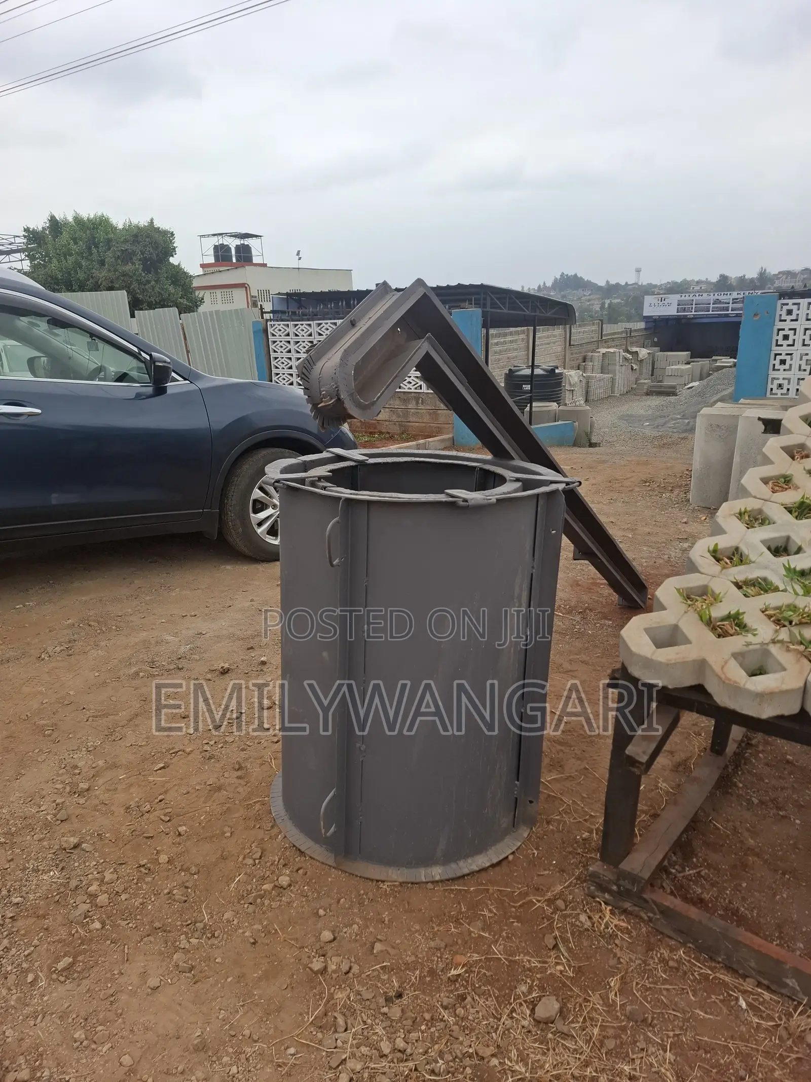 600mm Heavy Duty Steel Concrete Culvert Moulds | Culvert Ring Molds