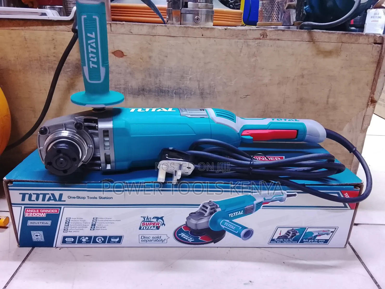 Total 2200w Angle Grinder