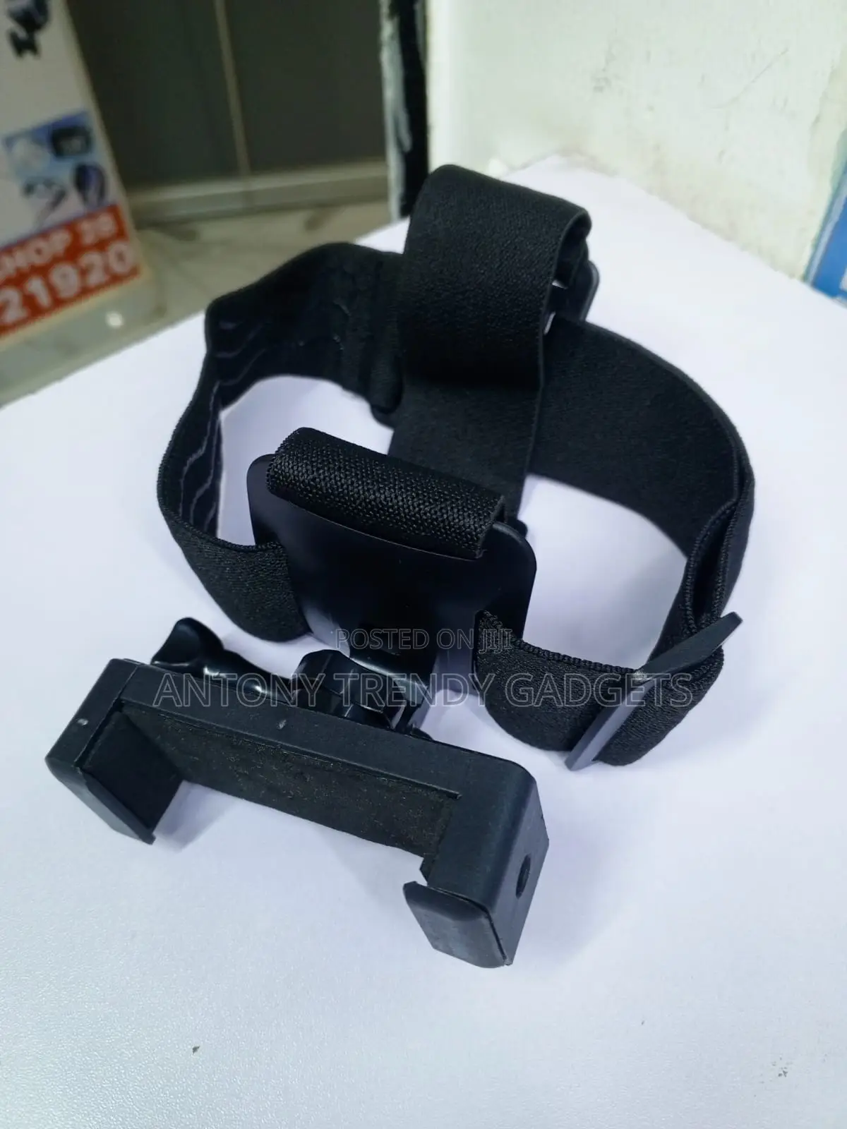 Hands-Free Head Strap Holder for GoPro iPhone Android