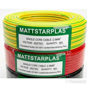 82M MATTSTARPLAS 2.5mm2 Single Core Electrical Cable