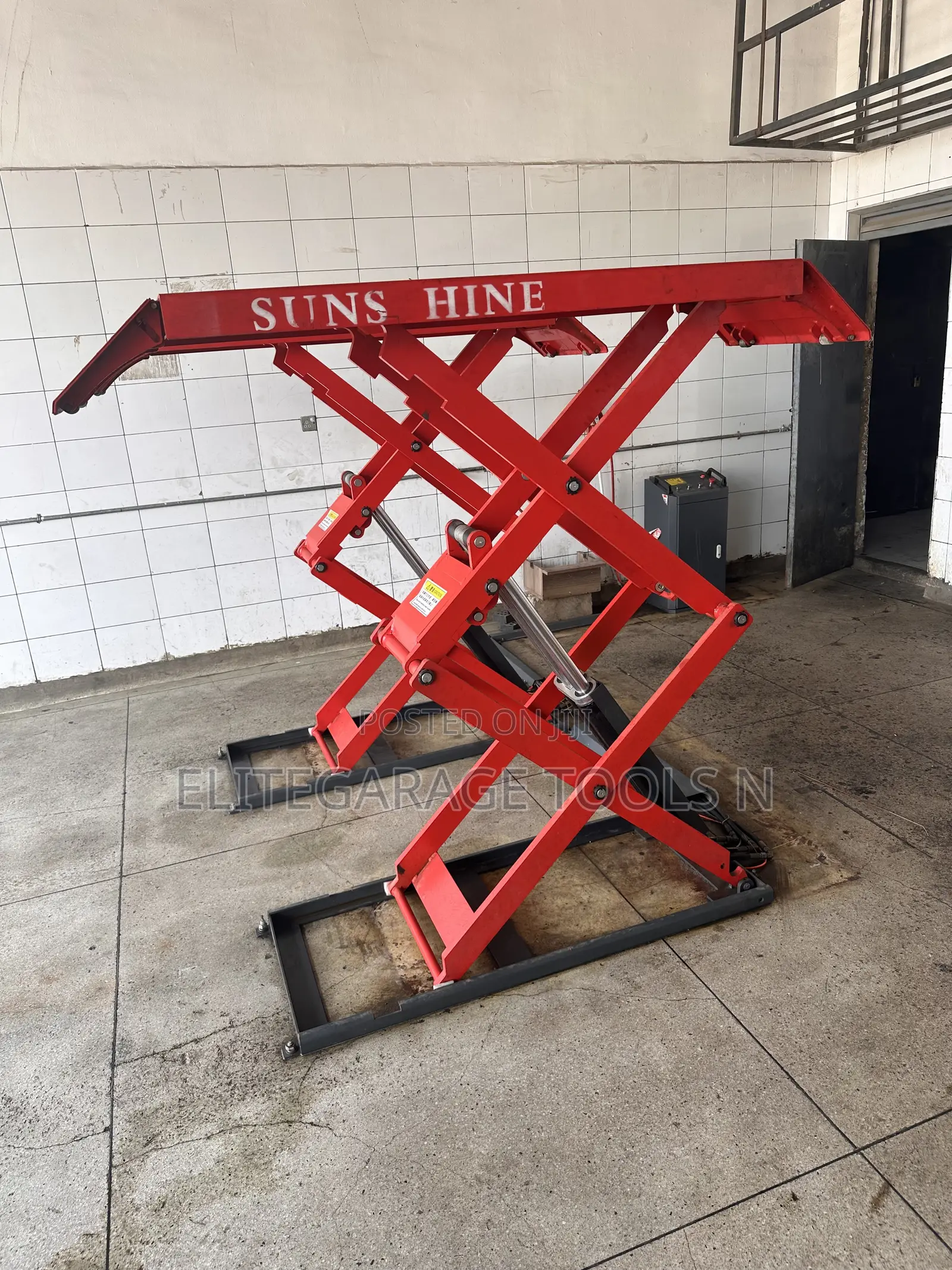 Heavy Duty 4tonne 1.85m High Scissor Lift