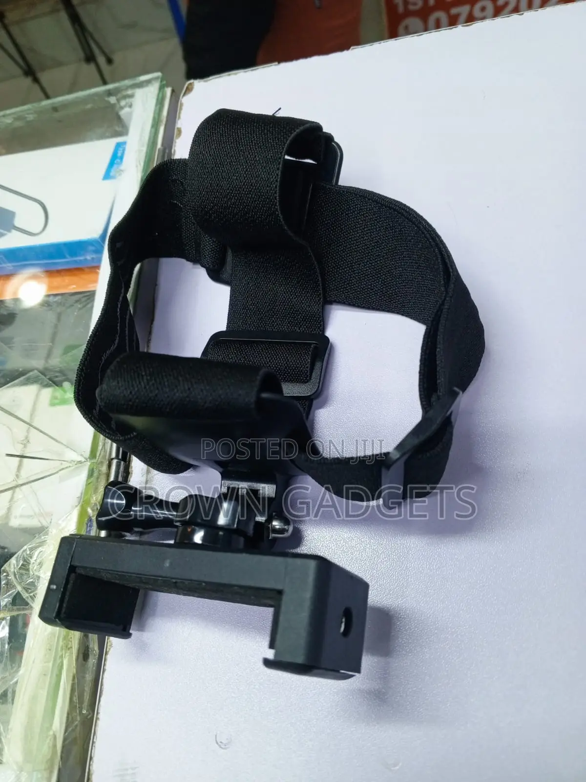 Phone Action Camera Head Strap for Sports Recording