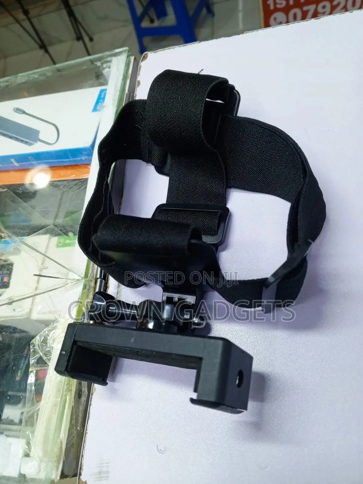 Phone Action Camera Head Strap for Sports Recording