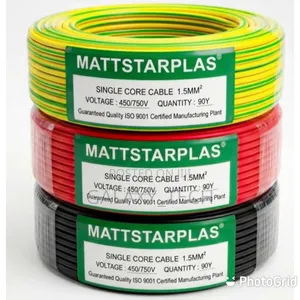 MATTSTARPLAS 1.5mm2 Single Core Electrical Cable