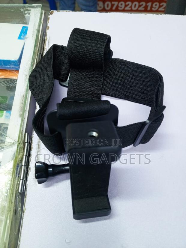 Universal Head Strap Mount for GoPro, Phone Action Cameras - thumbnail 3