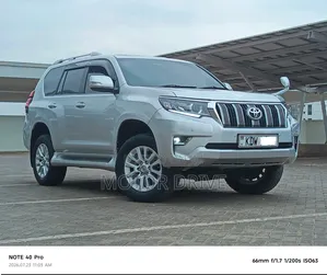 Toyota Land Cruiser Prado 2017 Silver