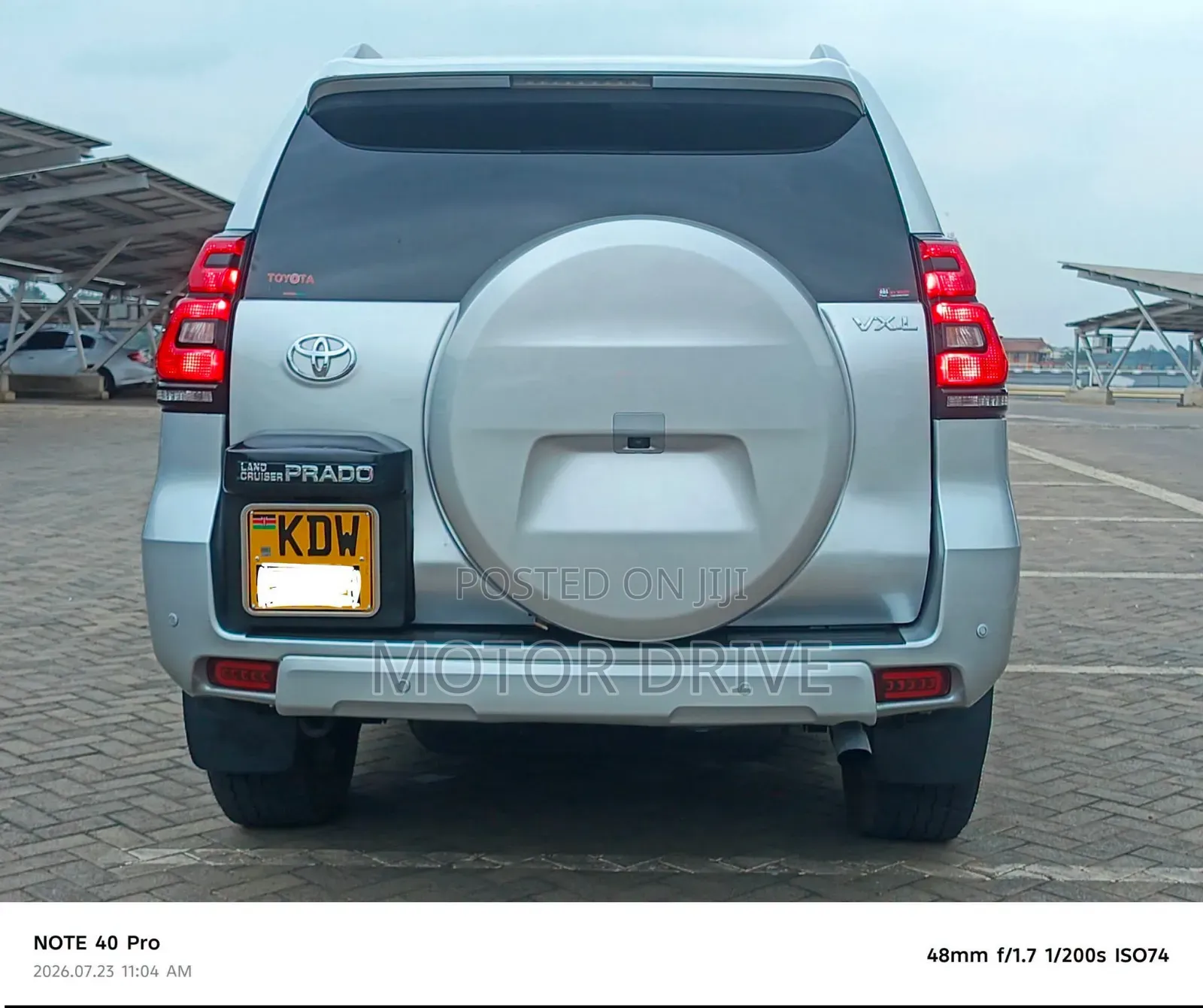 Toyota Land Cruiser Prado 2017 Silver