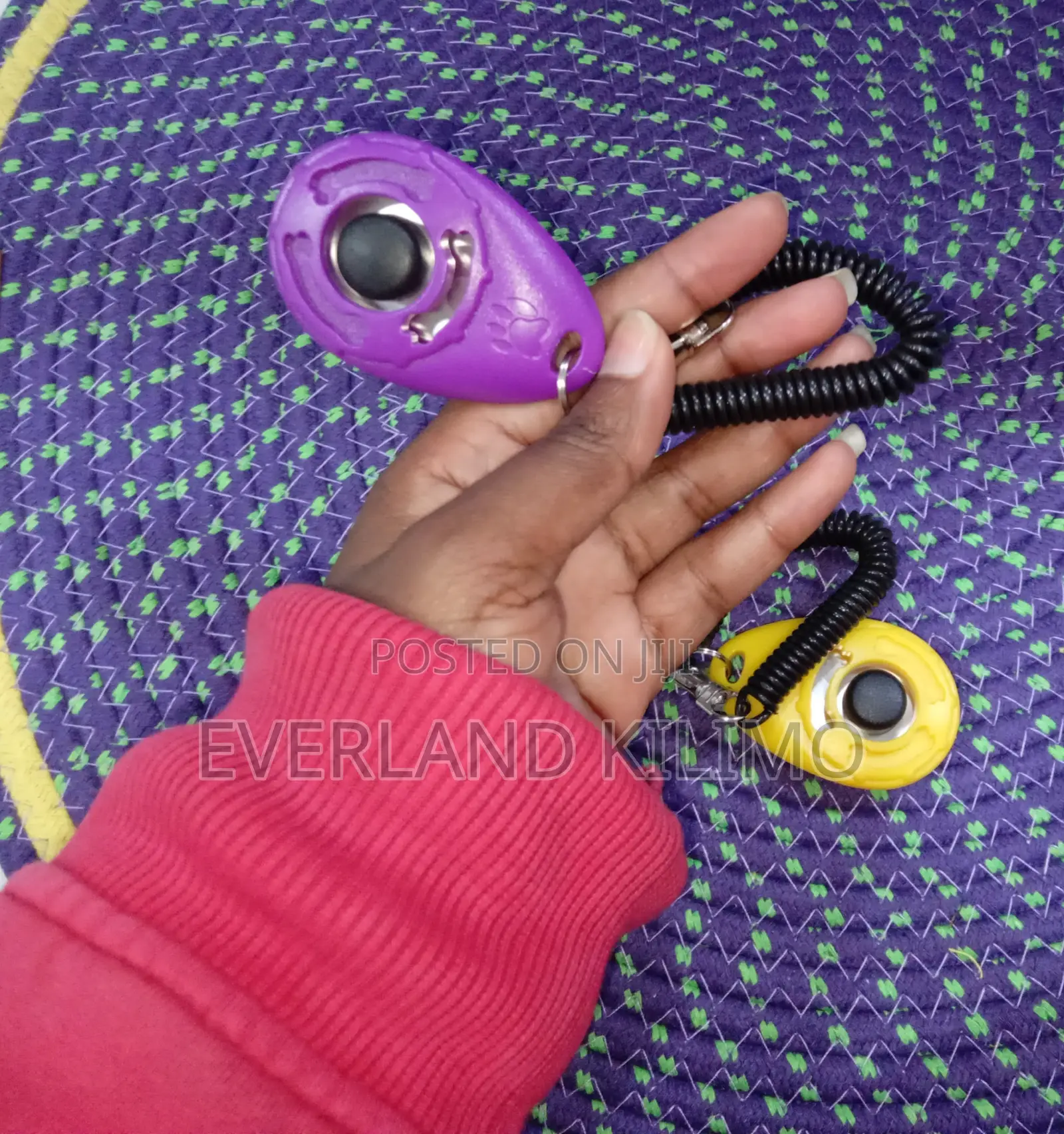 Wrist Strap Dog Training Clicker