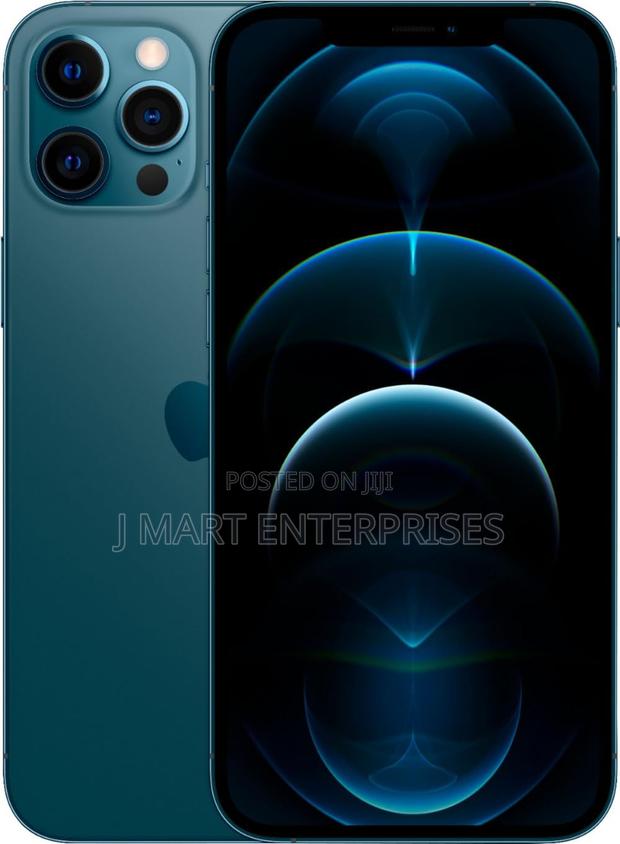 New Apple iPhone 12 Pro Max 256 GB Blue - thumbnail 2
