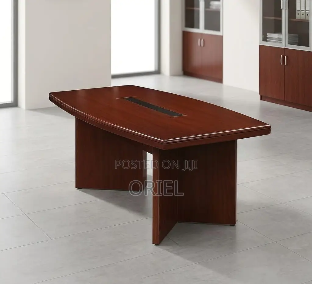 Office Table : Mahogany 2400MM Conference Table