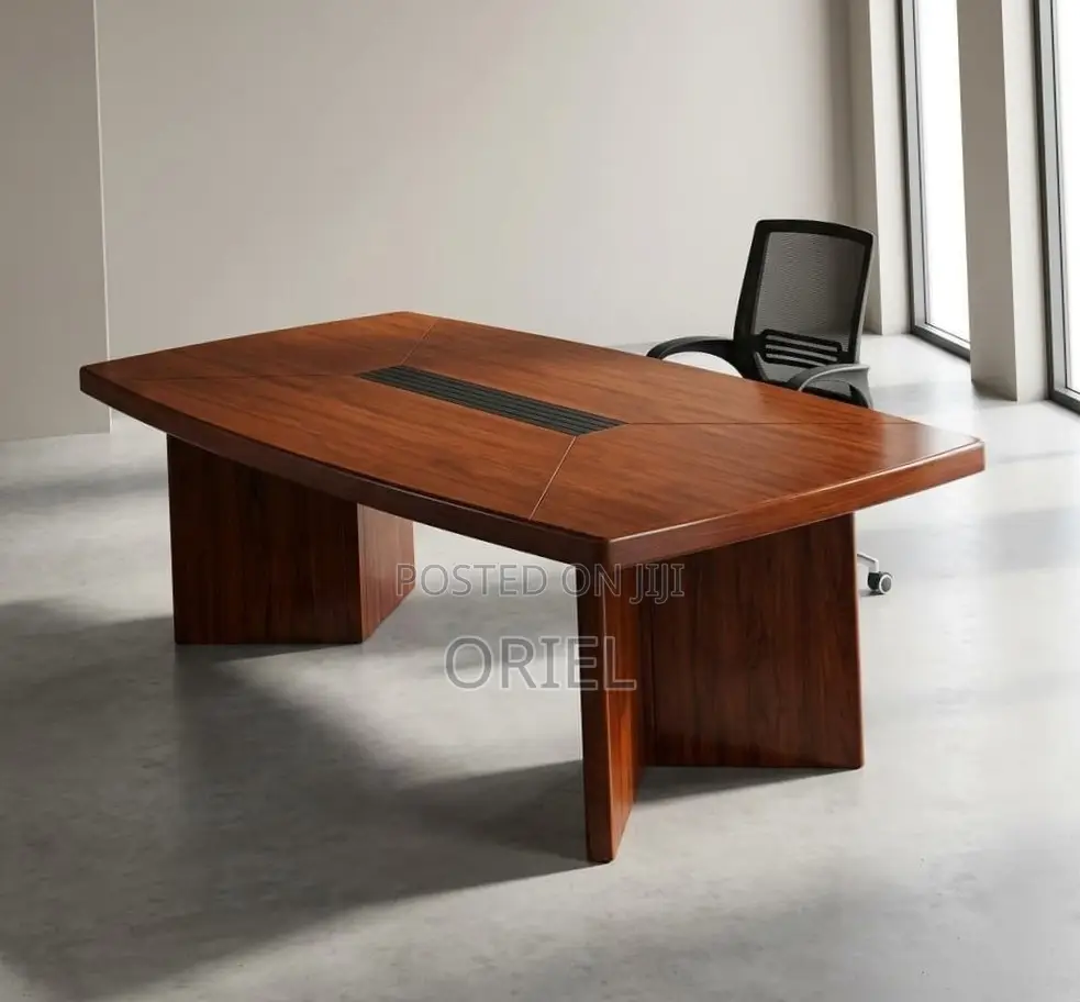 Office Table : Mahogany 2400MM Conference Table