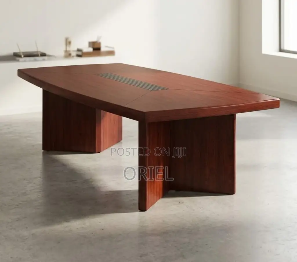 Office Table : Mahogany 2400MM Conference Table