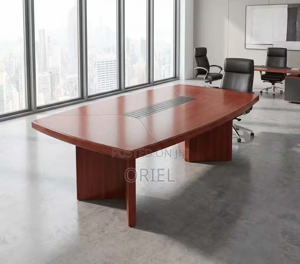 Office Table : Mahogany 2400MM Conference Table