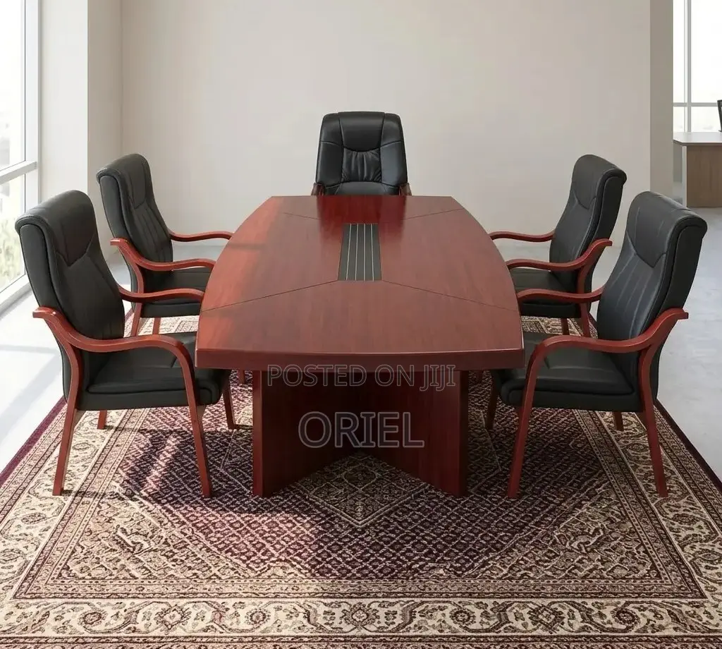 Office Table : Mahogany 2400MM Conference Table