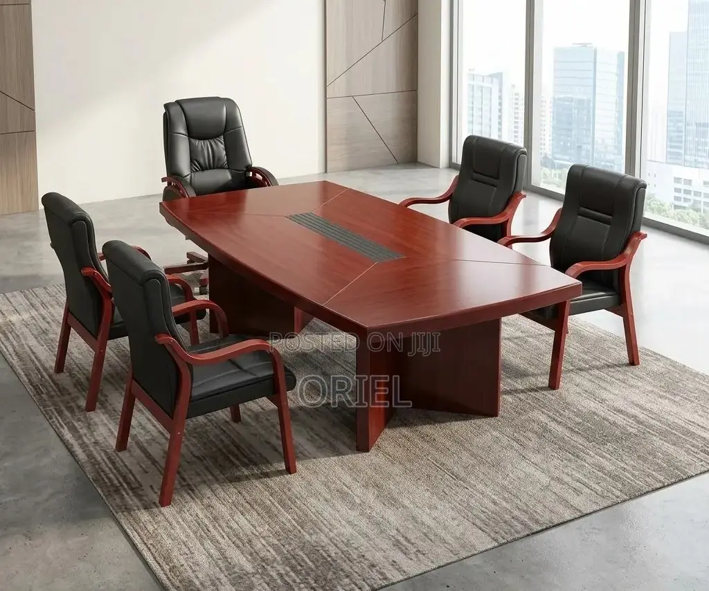 Office Table : Mahogany 2400MM Conference Table