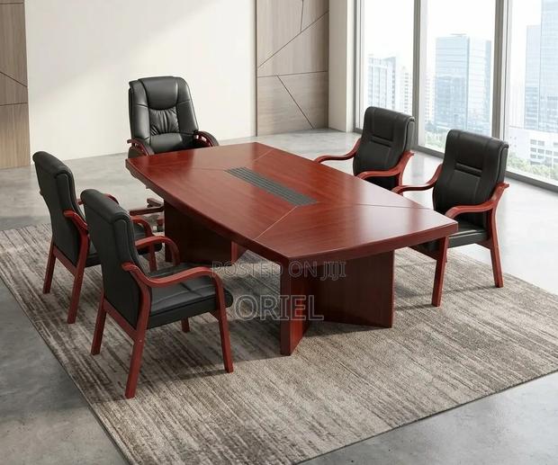 Office Table : Mahogany 2400MM Conference Table - thumbnail 13