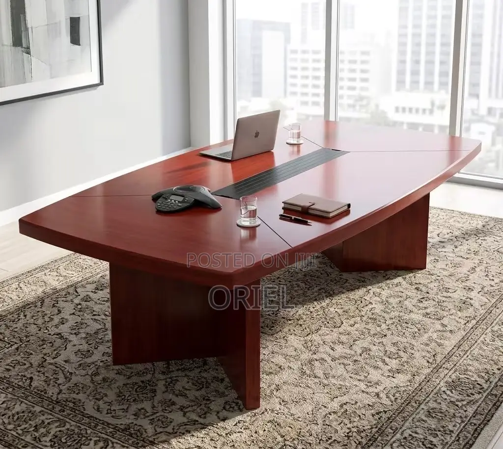 Office Table : Mahogany 2400MM Conference Table