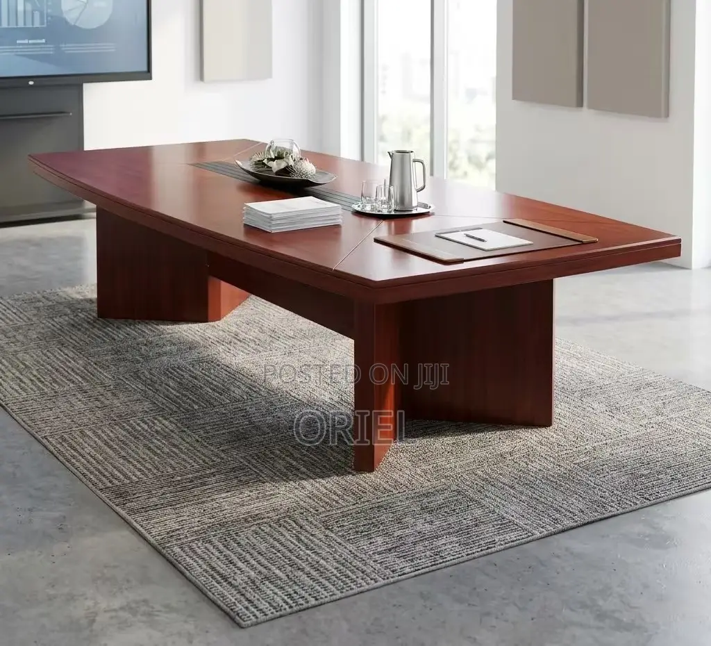 Office Table : Mahogany 2400MM Conference Table