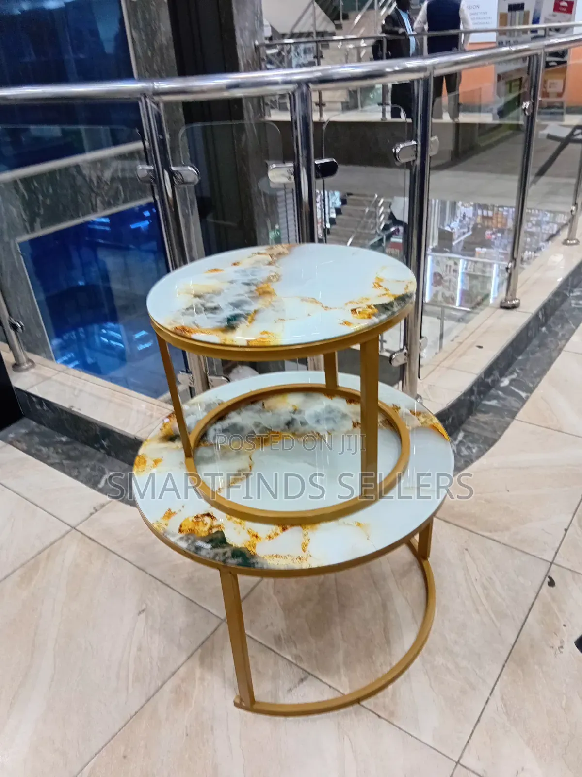 2 in 1 Top Glass Coffee Table