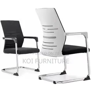 Office Chairs; High Back Mesh Visitors Sled Legs Office Seat