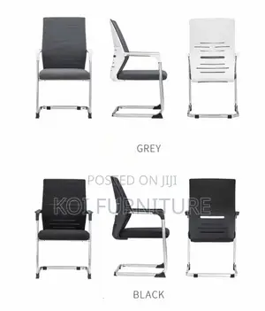 Office Chairs; High Back Mesh Visitors Sled Legs Office Seat