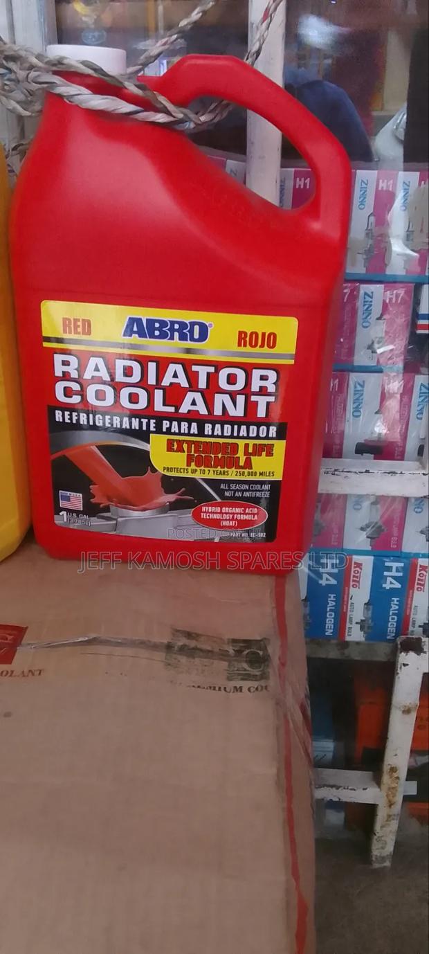 Abro Coolant 4ltr Green/Red Available