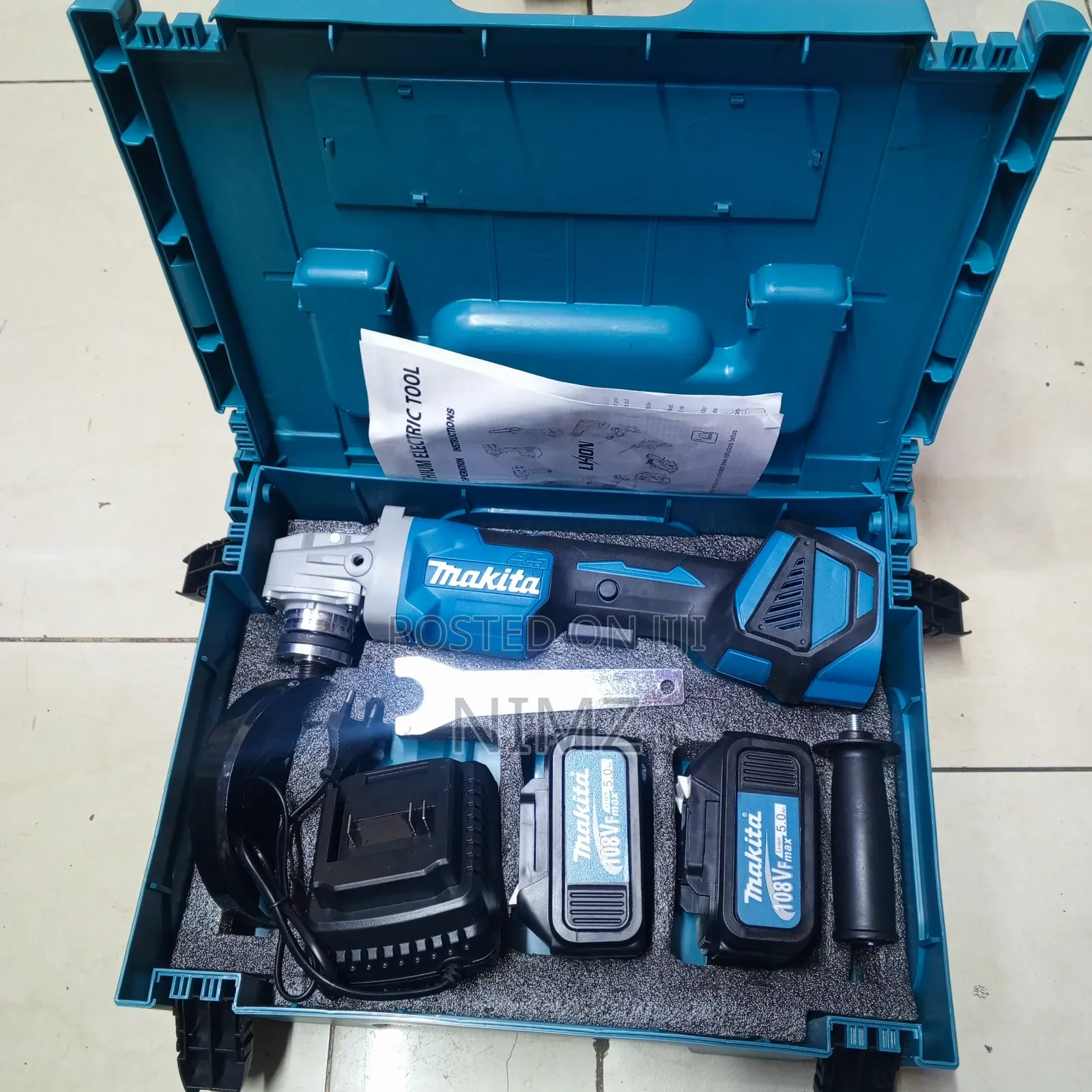 Cordless Angle Grinder