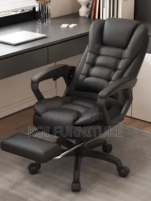 Office Chairs; Executive High Butterfly Back Leather Chair