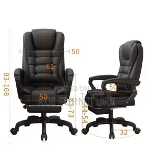 Office Chairs; Executive High Butterfly Back Leather Chair