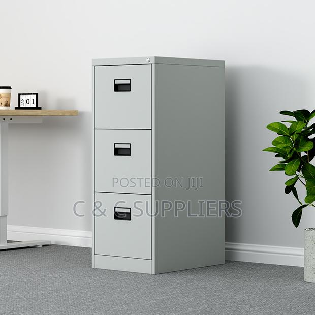 3-Drawer Cabinet With Key Lock - main view