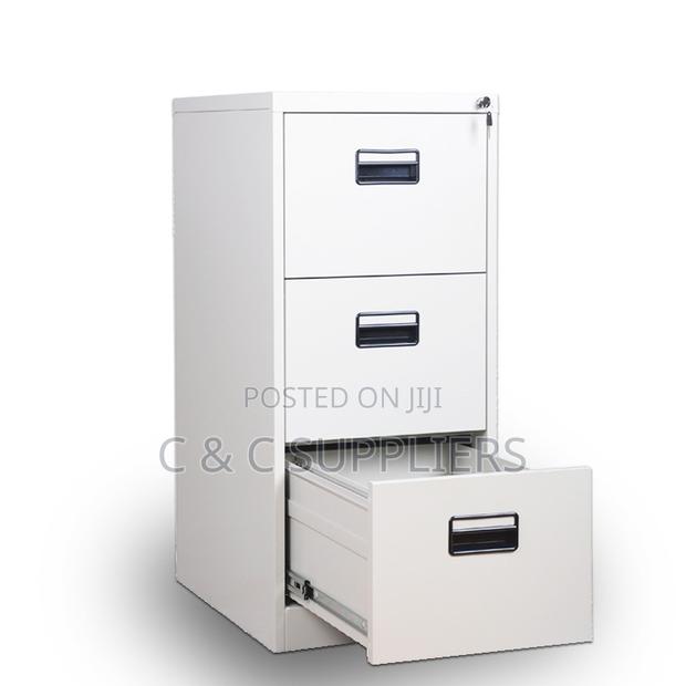 3-Drawer Cabinet With Key Lock - thumbnail 3