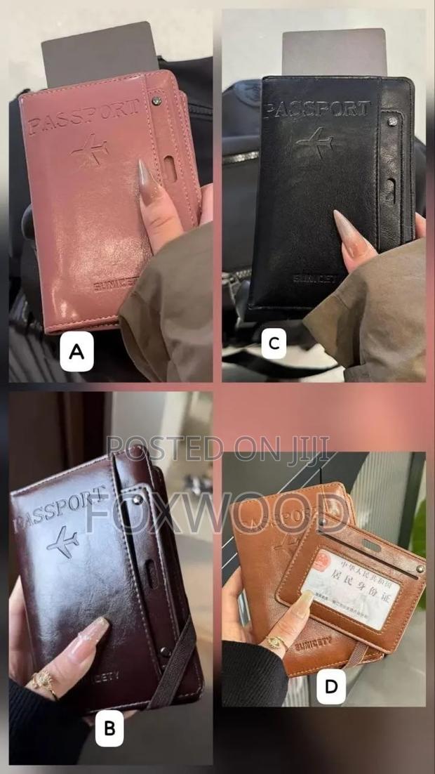 PU Leather Passport Holders - main view