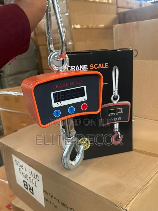 500kg Digital Crane Scale With LED Display High Precision Weight - thumbnail 2